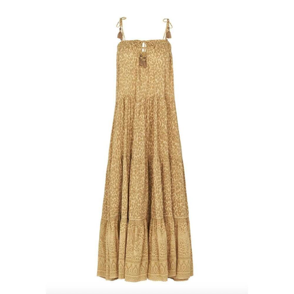 EUC Spell & The Gypsy Wild Thing Strappy Maxi Dress - S - Picture 6 of 12